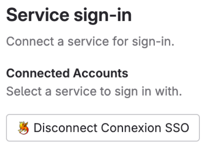 Disconnect SSO